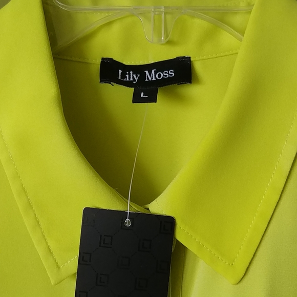 NWT, Size L, "LILY MOSS"sleeveless tunic blouse - Picture 7 of 7